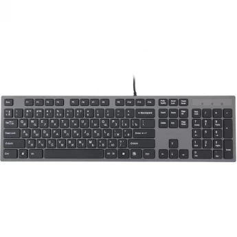 Клавиатура A4TECH BLOODY KV-300H SLIM USB серо-черная