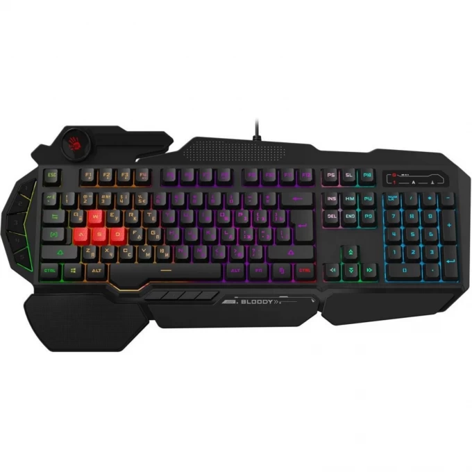 Клавиатура A4TECH BLOODY MULTIMEDIA FOR GAMER LED USB черный B320N Клавиатура A4TECH BLOODY MULTIMEDIA FOR GAMER LED USB черный B320N